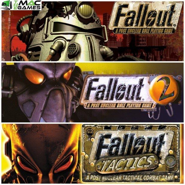 Fallout 1, 2 and Tactics Free Download